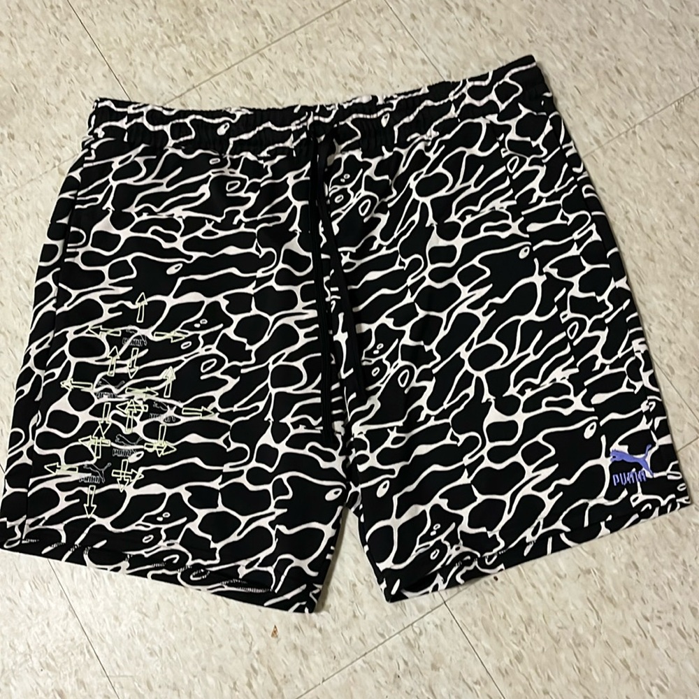 BRAND NEW W/ TAG PUMA CLASSICS AOP 8” FT Shorts